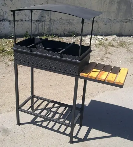 Мангал из металла, фото 4 из 6